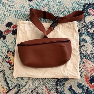 Monos vegan leather sling bag